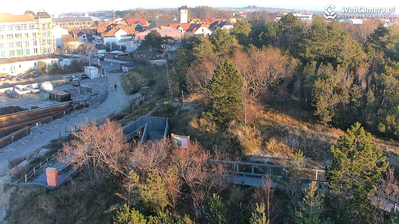 DARŁOWO - widok na plażę - 16 grudzień 2025, 14:14