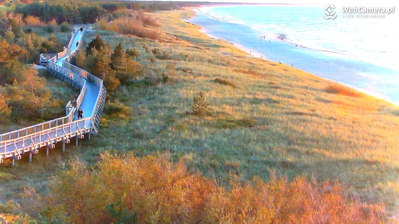 DARŁOWO - widok na plażę - 19 październik 2026, 15:41