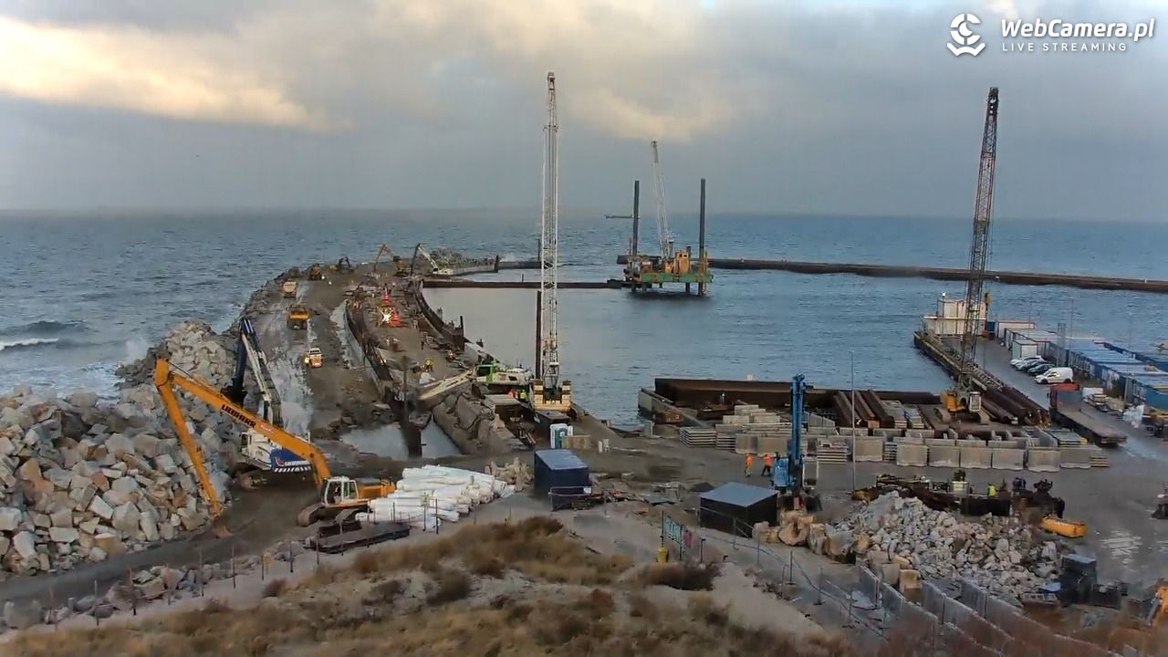 DARŁOWO - widok na plażę - 11 grudzień 2025, 09:42