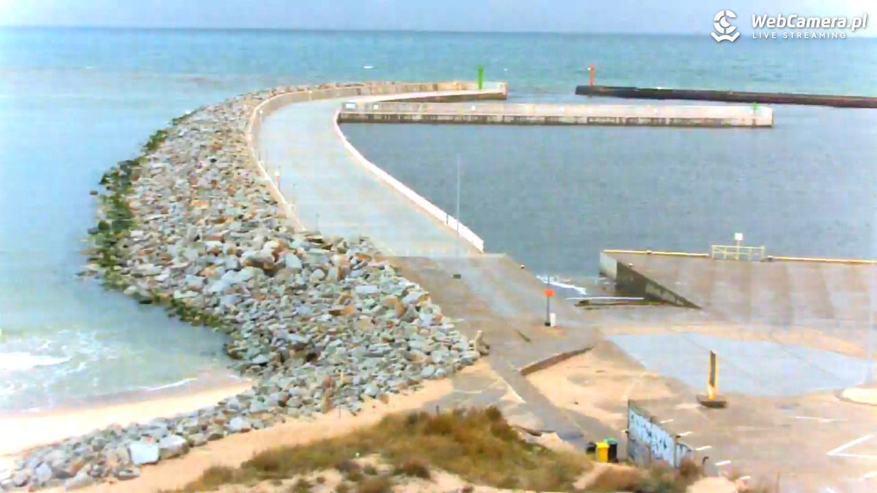 DARŁOWO - widok na plażę - 18 październik 2026, 06:04