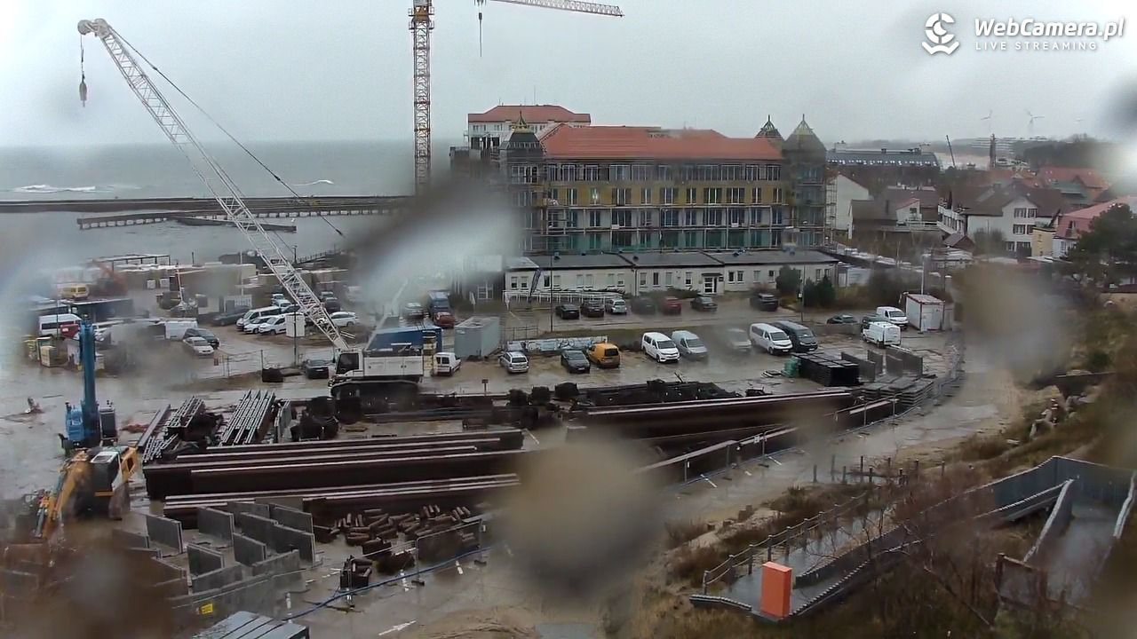 DARŁOWO - widok na plażę - 11 grudzień 2025, 14:02