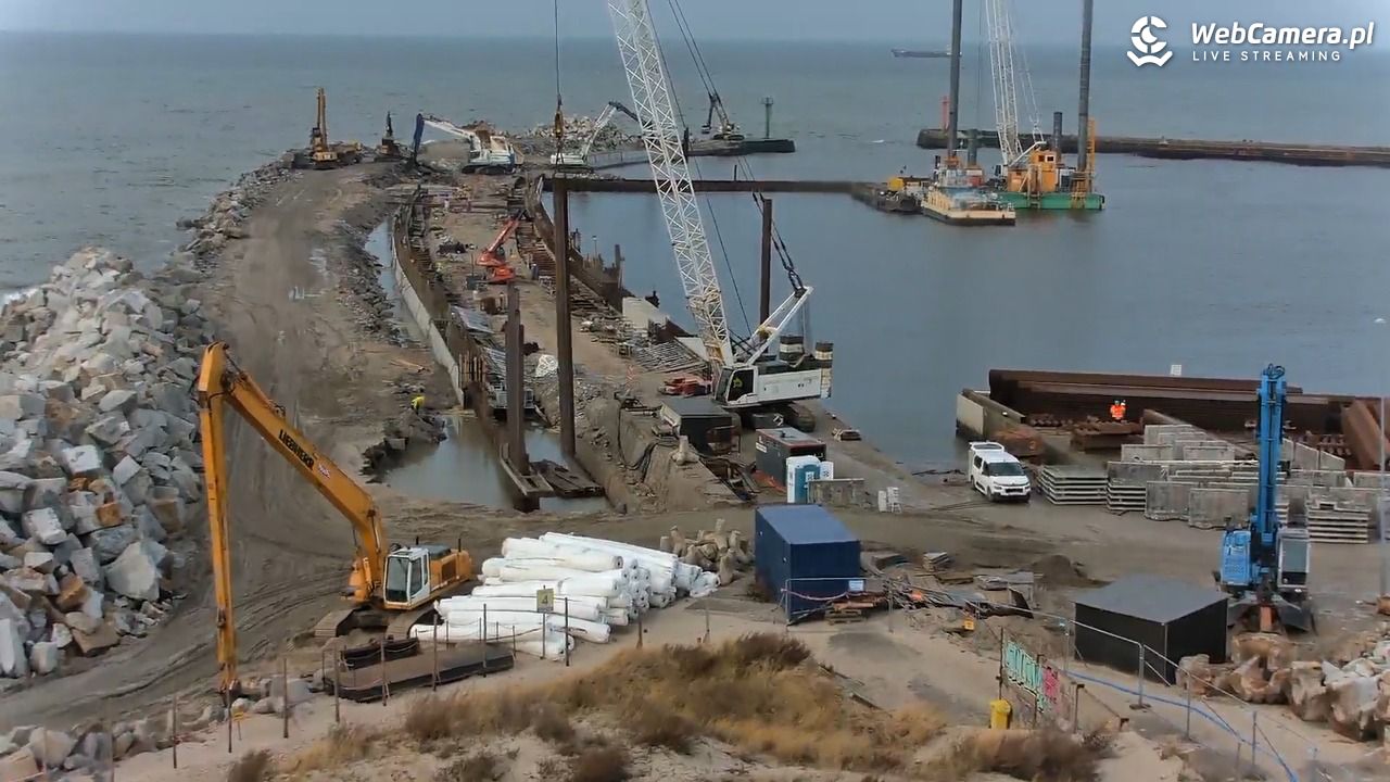 DARŁOWO - widok na plażę - 10 grudzień 2025, 14:06