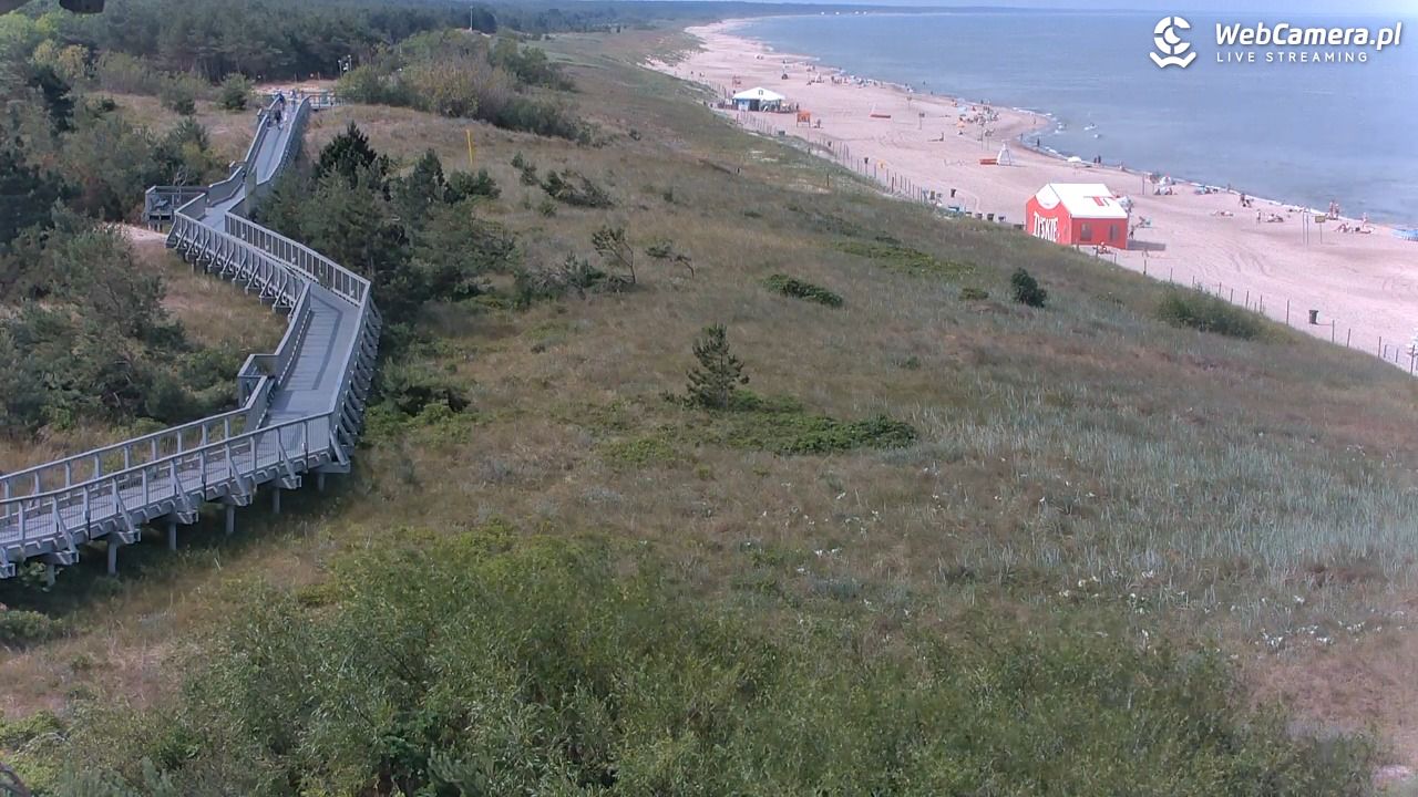 DARŁOWO - widok na plażę - 29 czerwiec 2026, 09:47
