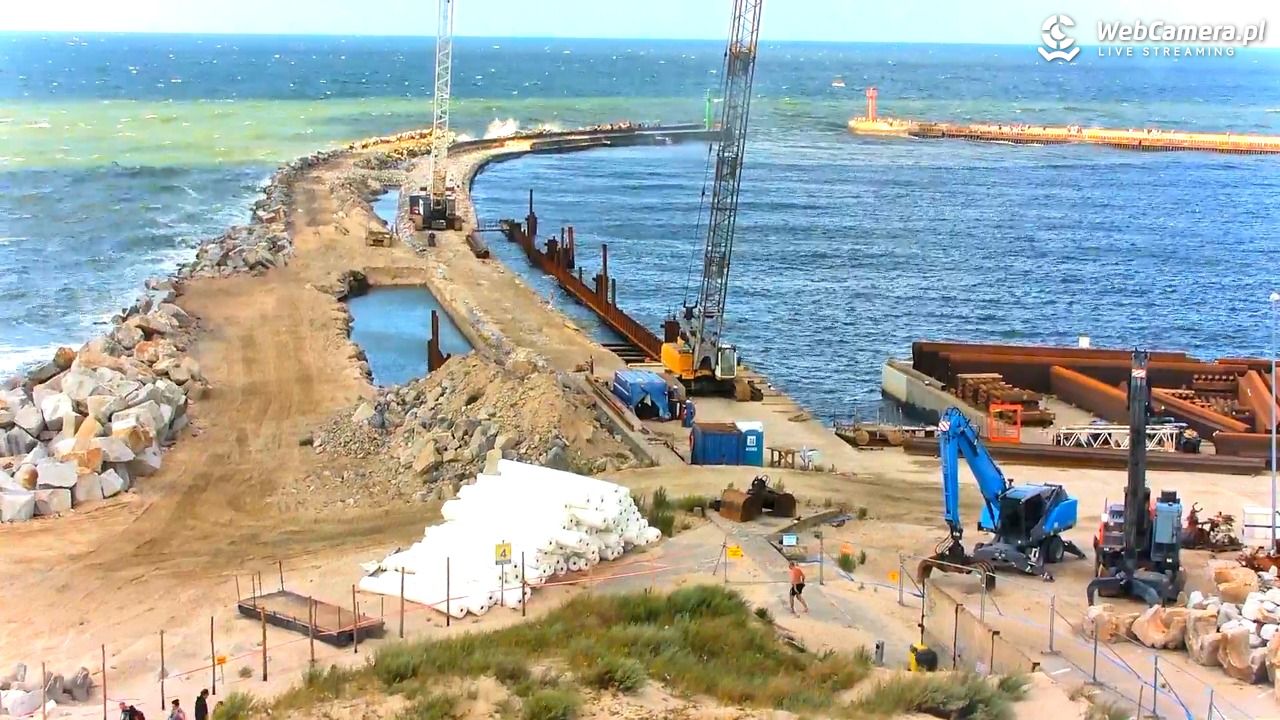 DARŁOWO - widok na plażę - 10 sierpień 2025, 14:44