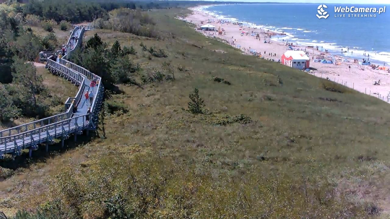 DARŁOWO - widok na plażę - 24 sierpień 2026, 12:10