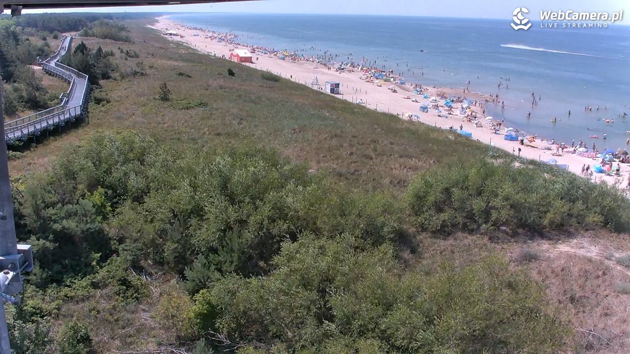 DARŁOWO - widok na plażę - 28 czerwiec 2026, 12:24