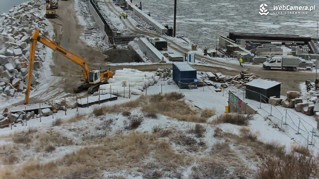 DARŁOWO - widok na plażę - 28 styczeń 2026, 13:55
