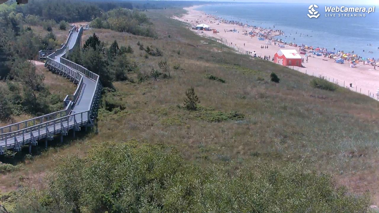 DARŁOWO - widok na plażę - 28 czerwiec 2026, 12:24