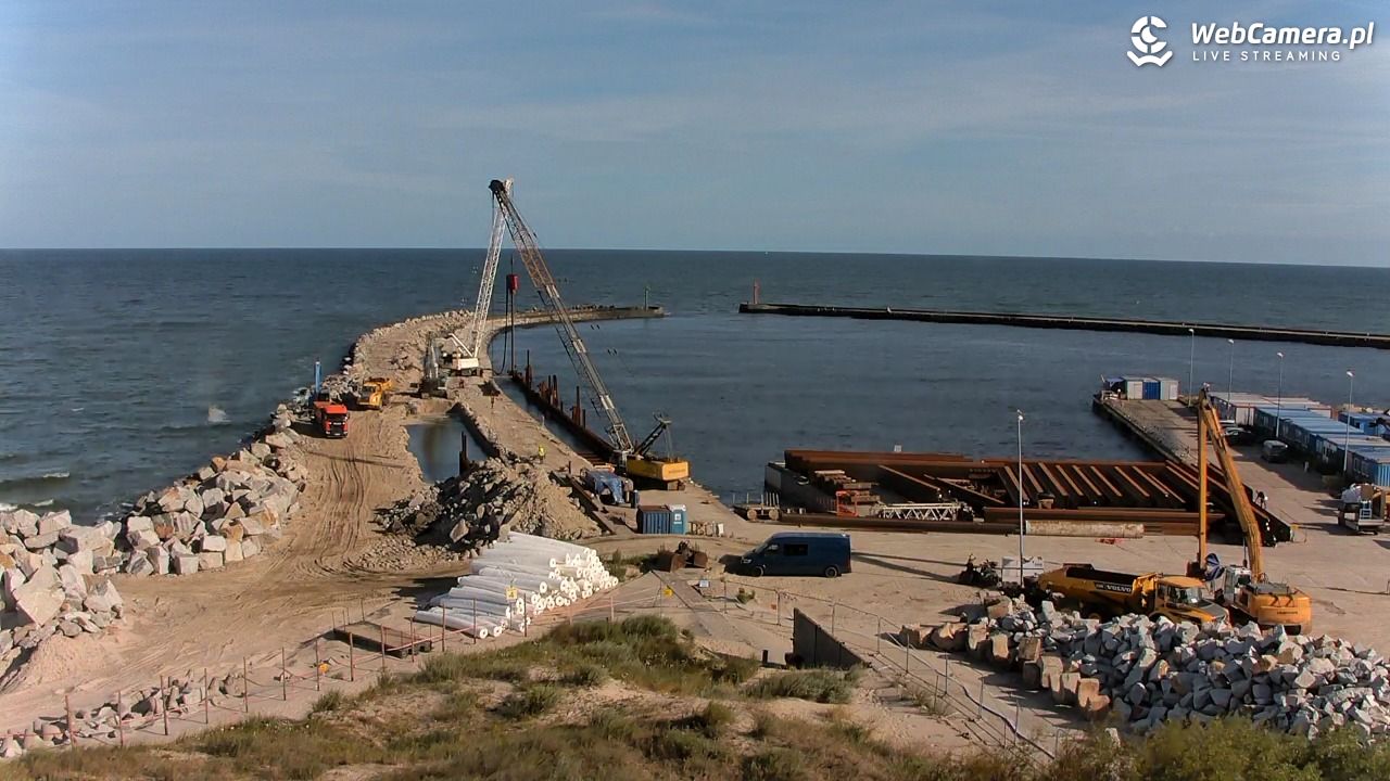DARŁOWO - widok na plażę - 11 sierpień 2025, 08:36