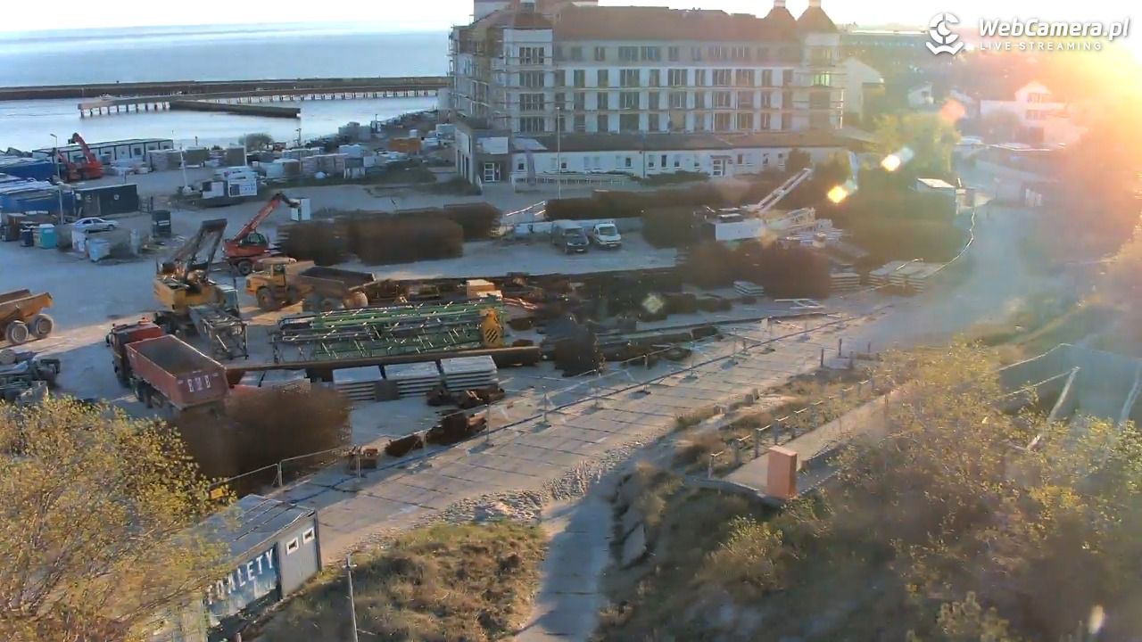 DARŁOWO - widok na plażę - 10 maj 2026, 06:05
