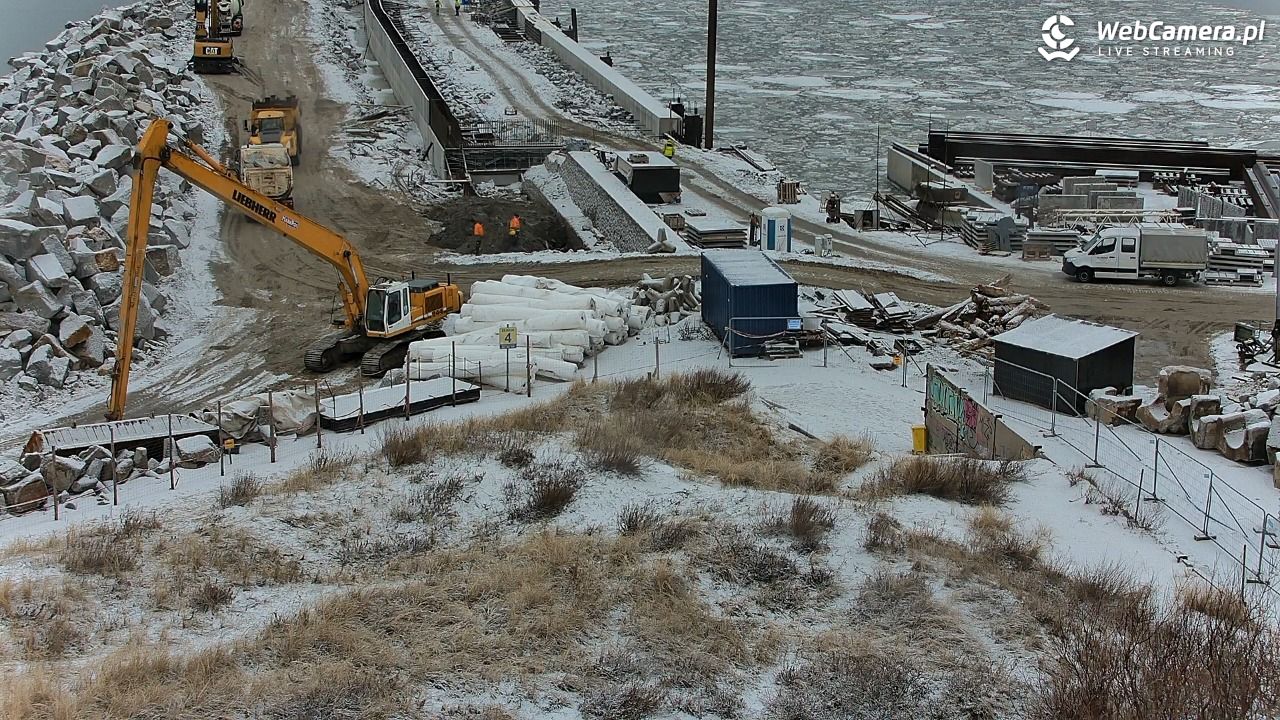 DARŁOWO - widok na plażę - 28 styczeń 2026, 13:53