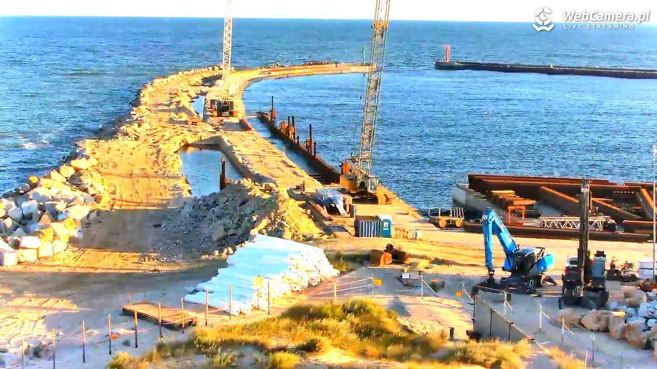 DARŁOWO - widok na plażę - 11 sierpień 2025, 06:43