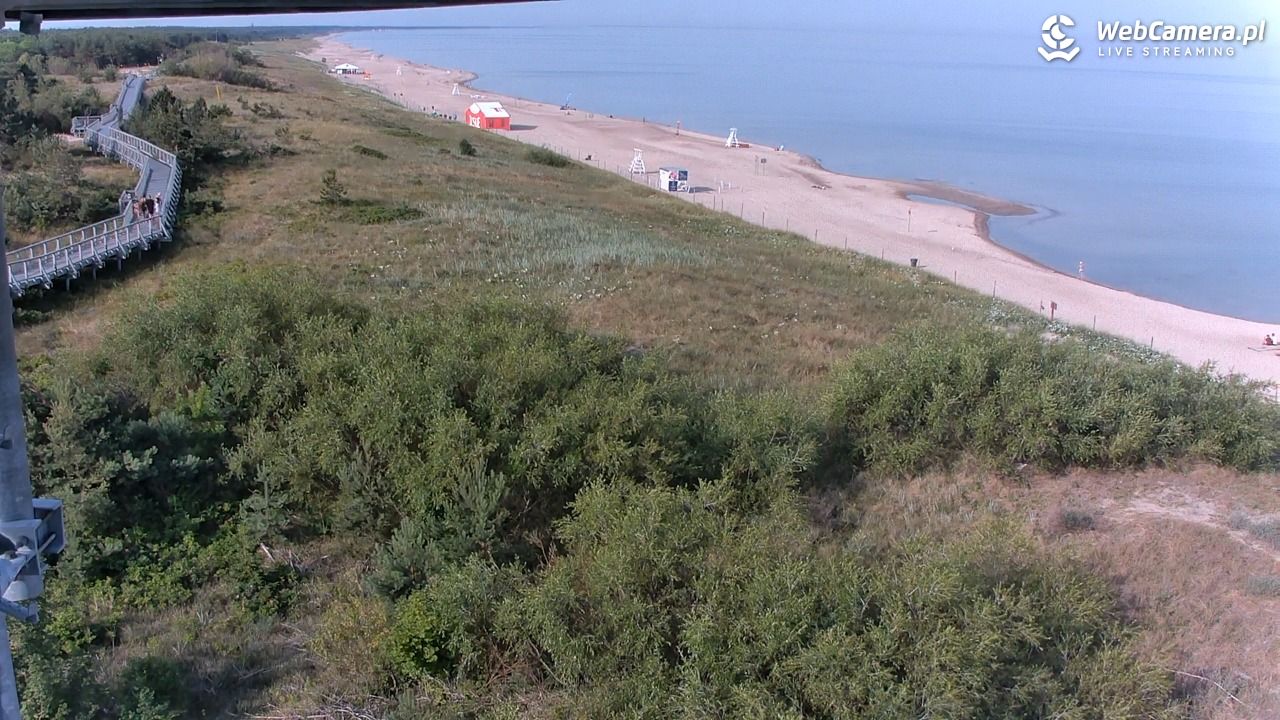 DARŁOWO - widok na plażę - 28 czerwiec 2026, 07:54