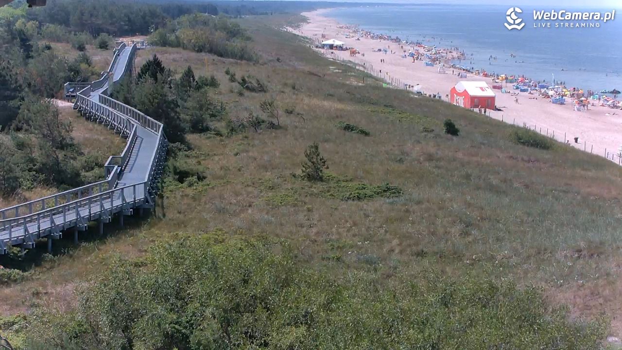DARŁOWO - widok na plażę - 28 czerwiec 2026, 11:54