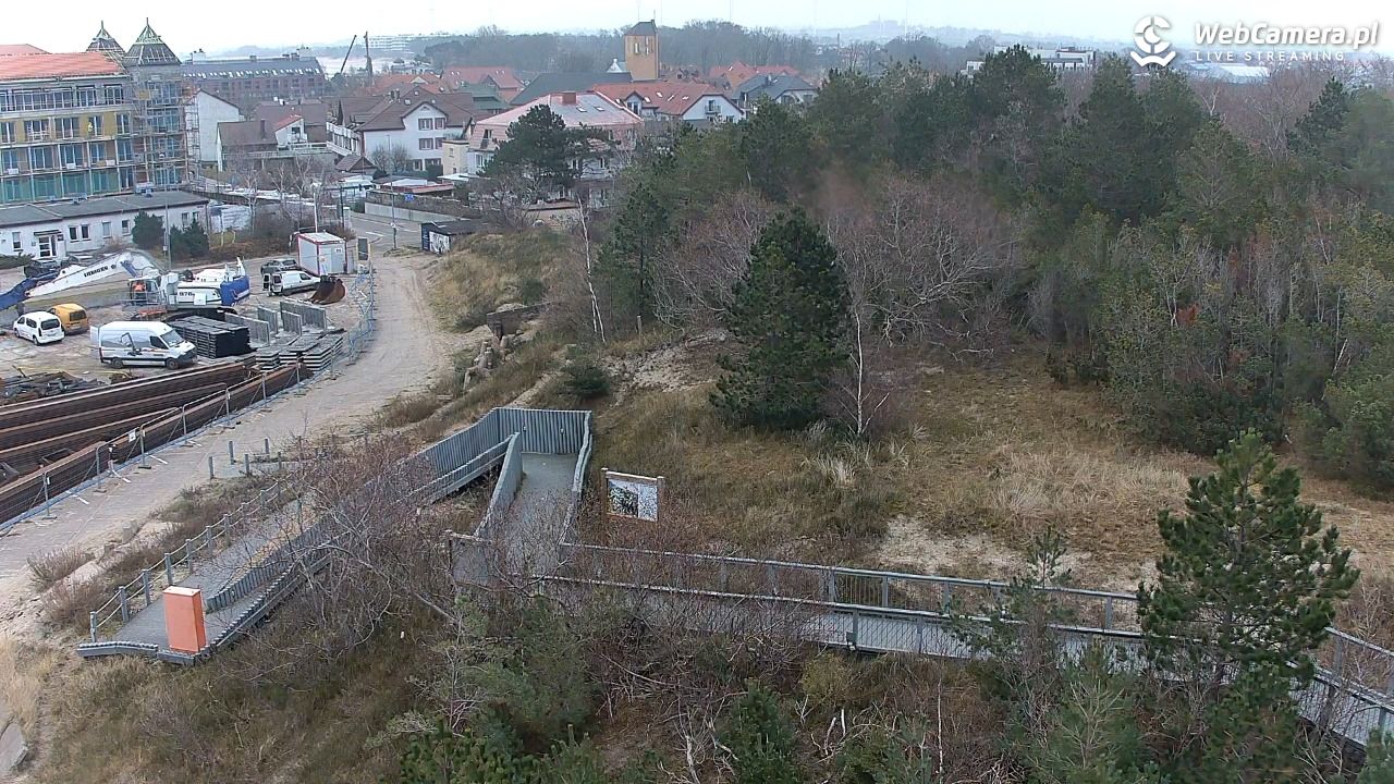 DARŁOWO - widok na plażę - 09 grudzień 2025, 15:55