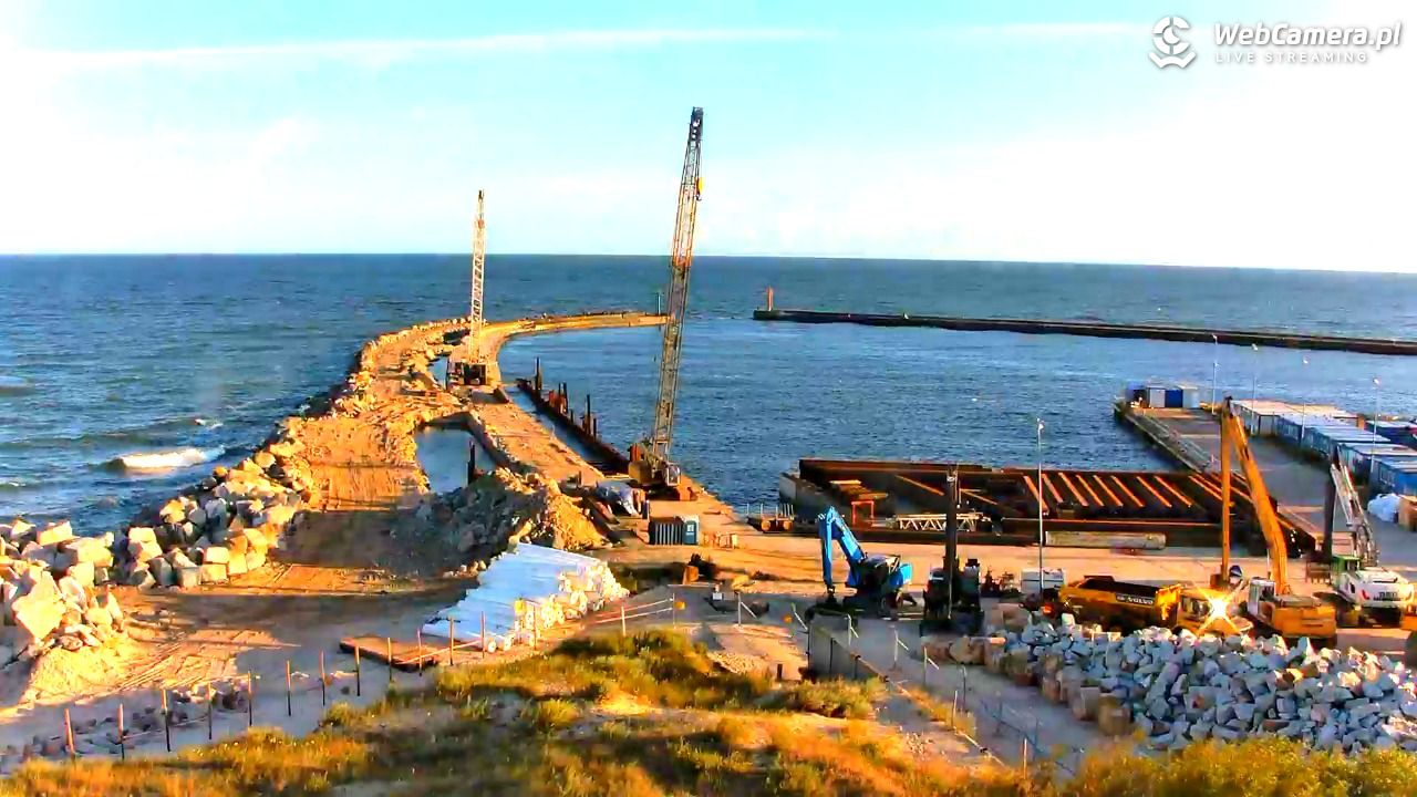 DARŁOWO - widok na plażę - 11 sierpień 2025, 06:42