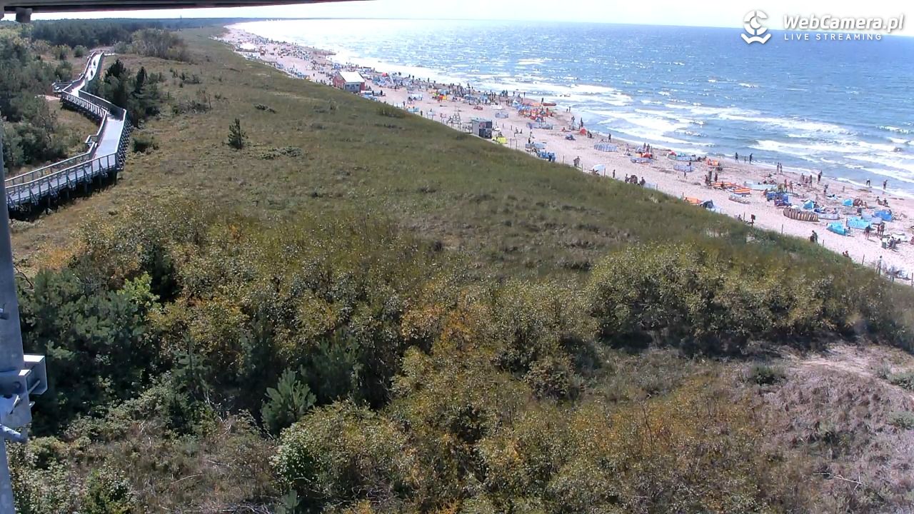 DARŁOWO - widok na plażę - 21 sierpień 2026, 14:20
