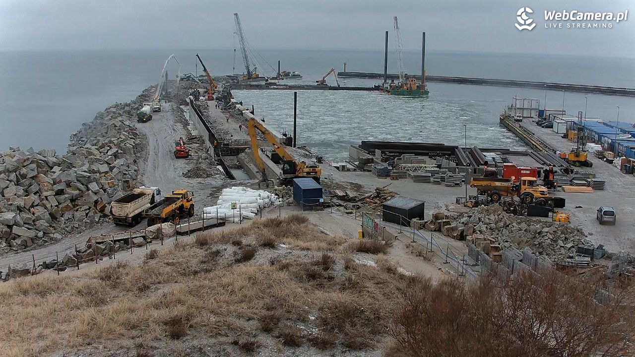 DARŁOWO - widok na plażę - 26 styczeń 2026, 13:19