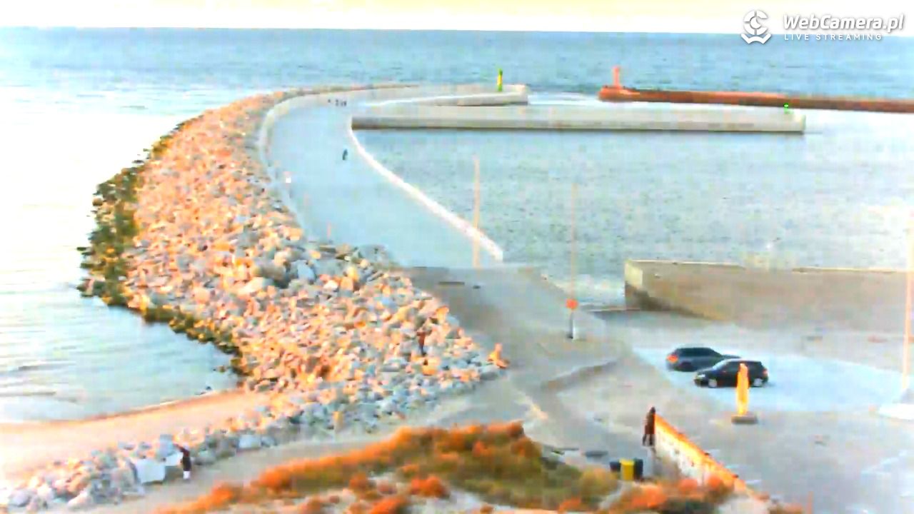 DARŁOWO - widok na plażę - 19 październik 2026, 15:44