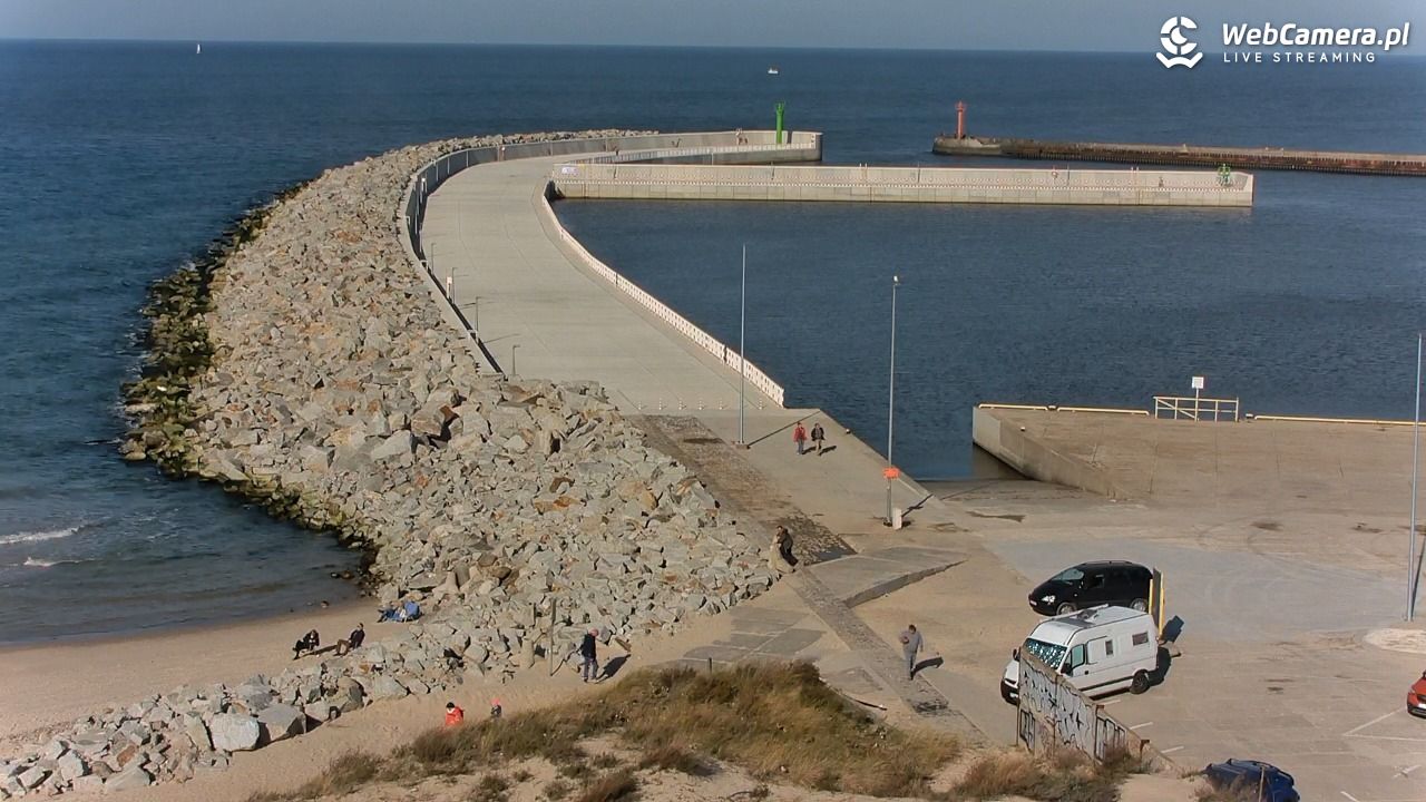 DARŁOWO - widok na plażę - 16 październik 2026, 10:31