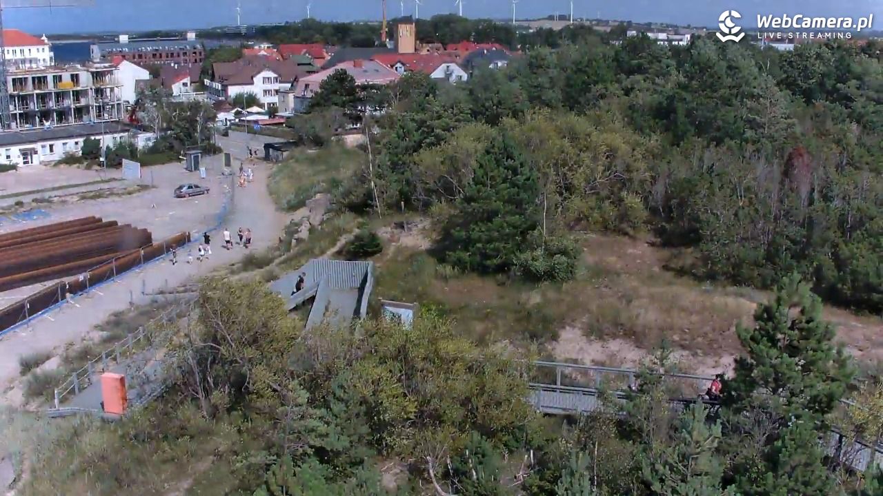 DARŁOWO - widok na plażę - 10 sierpień 2025, 14:53