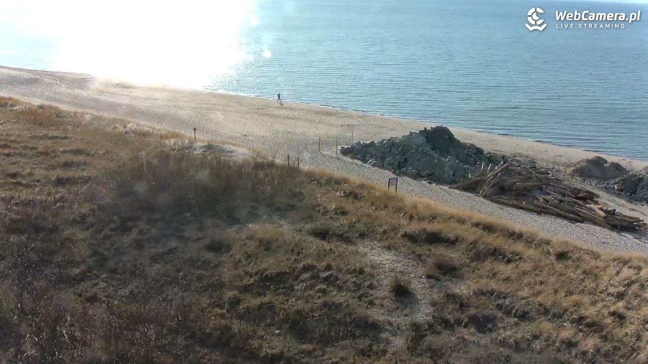 DARŁOWO - widok na plażę - 16 marzec 2026, 15:39