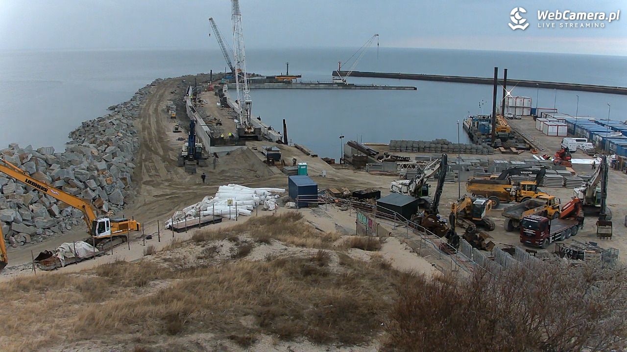 DARŁOWO - widok na plażę - 16 marzec 2026, 17:34