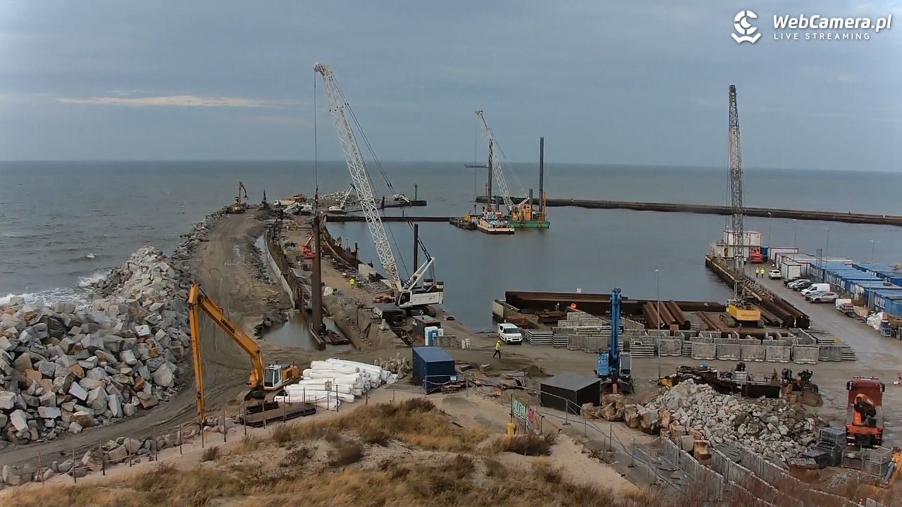 DARŁOWO - widok na plażę - 10 grudzień 2025, 14:07