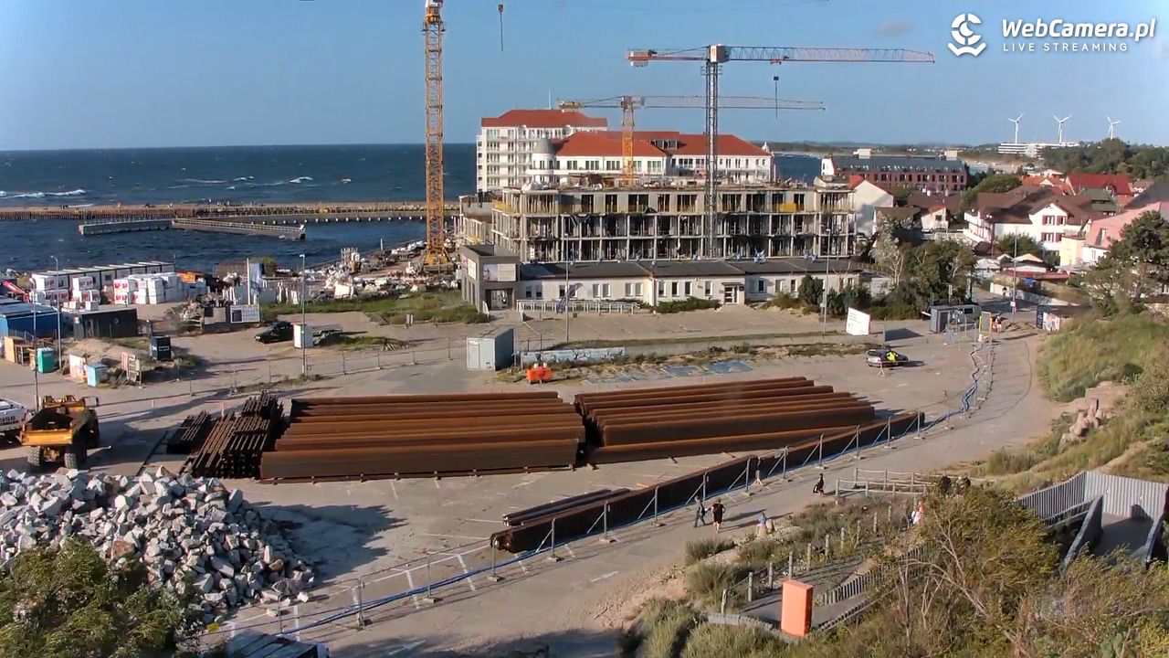 DARŁOWO - widok na plażę - 10 sierpień 2025, 18:20