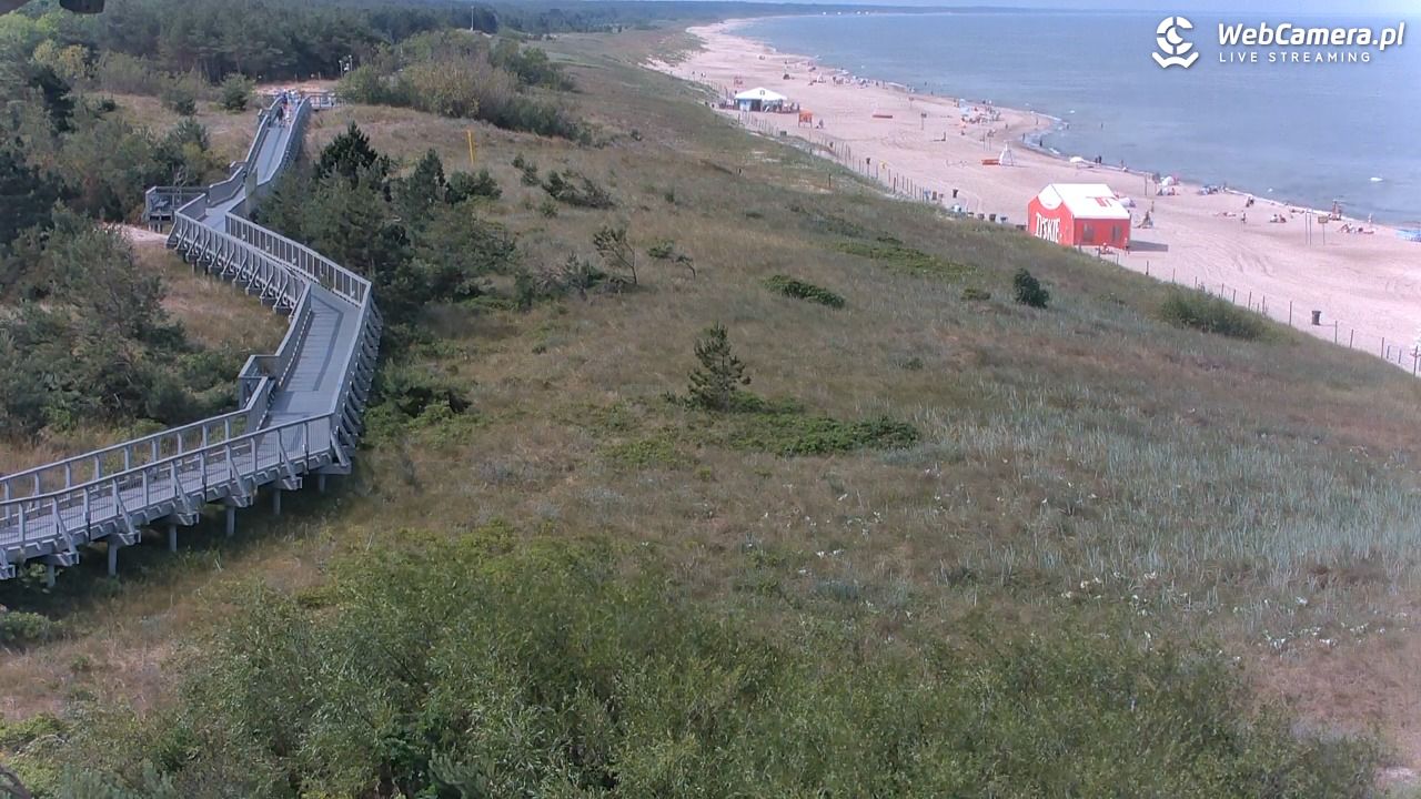 DARŁOWO - widok na plażę - 29 czerwiec 2026, 09:47