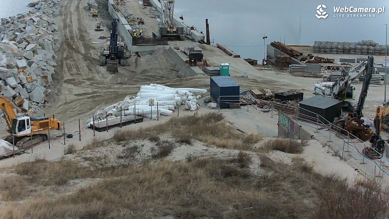 DARŁOWO - widok na plażę - 16 marzec 2026, 17:11