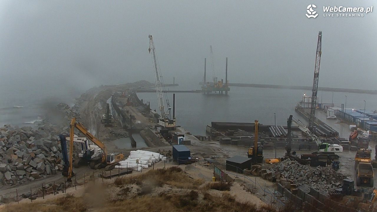 DARŁOWO - widok na plażę - 13 grudzień 2025, 14:21