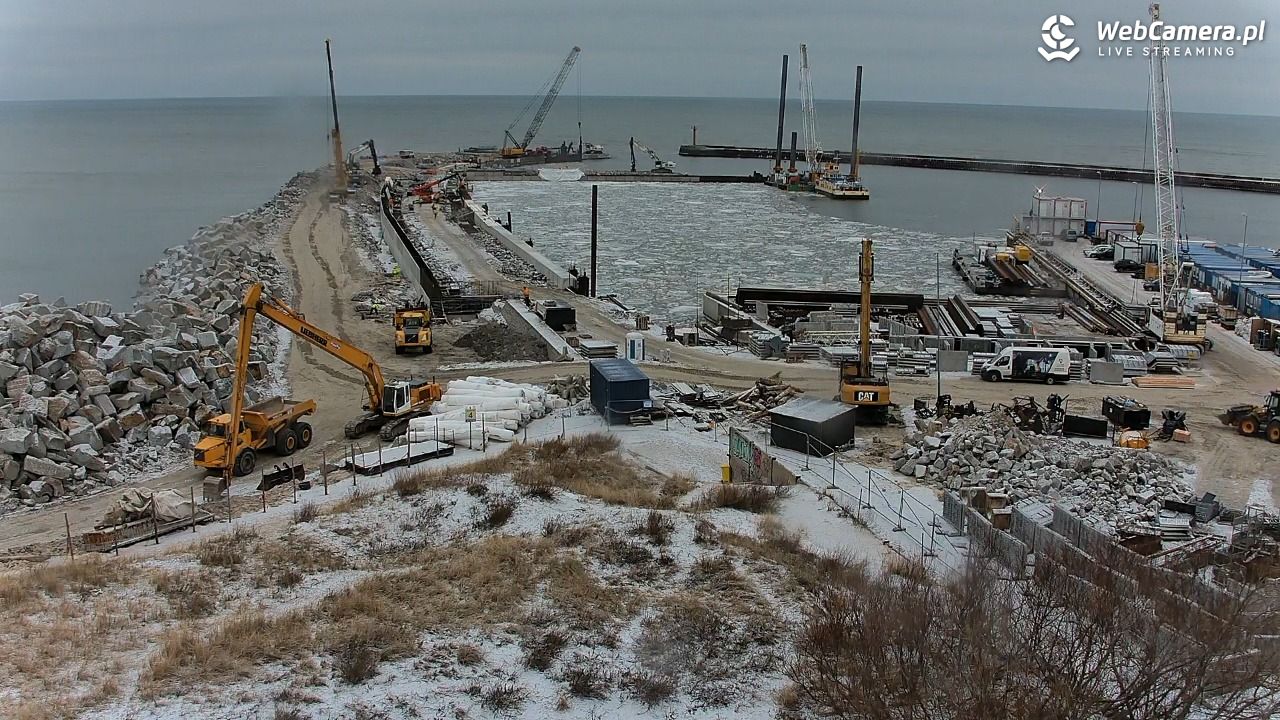 DARŁOWO - widok na plażę - 29 styczeń 2026, 13:31