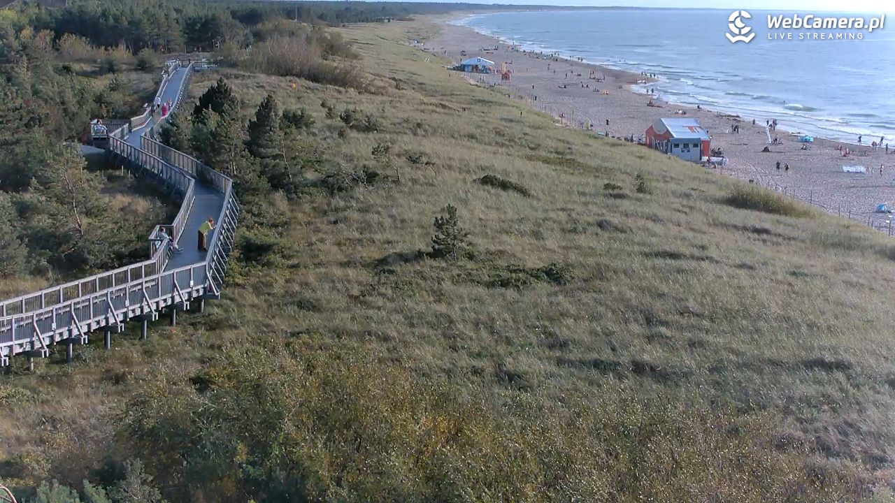 DARŁOWO - widok na plażę - 21 sierpień 2026, 18:21