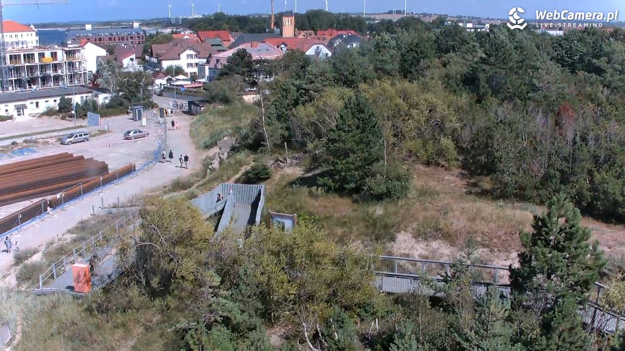 DARŁOWO - widok na plażę - 10 sierpień 2025, 14:09