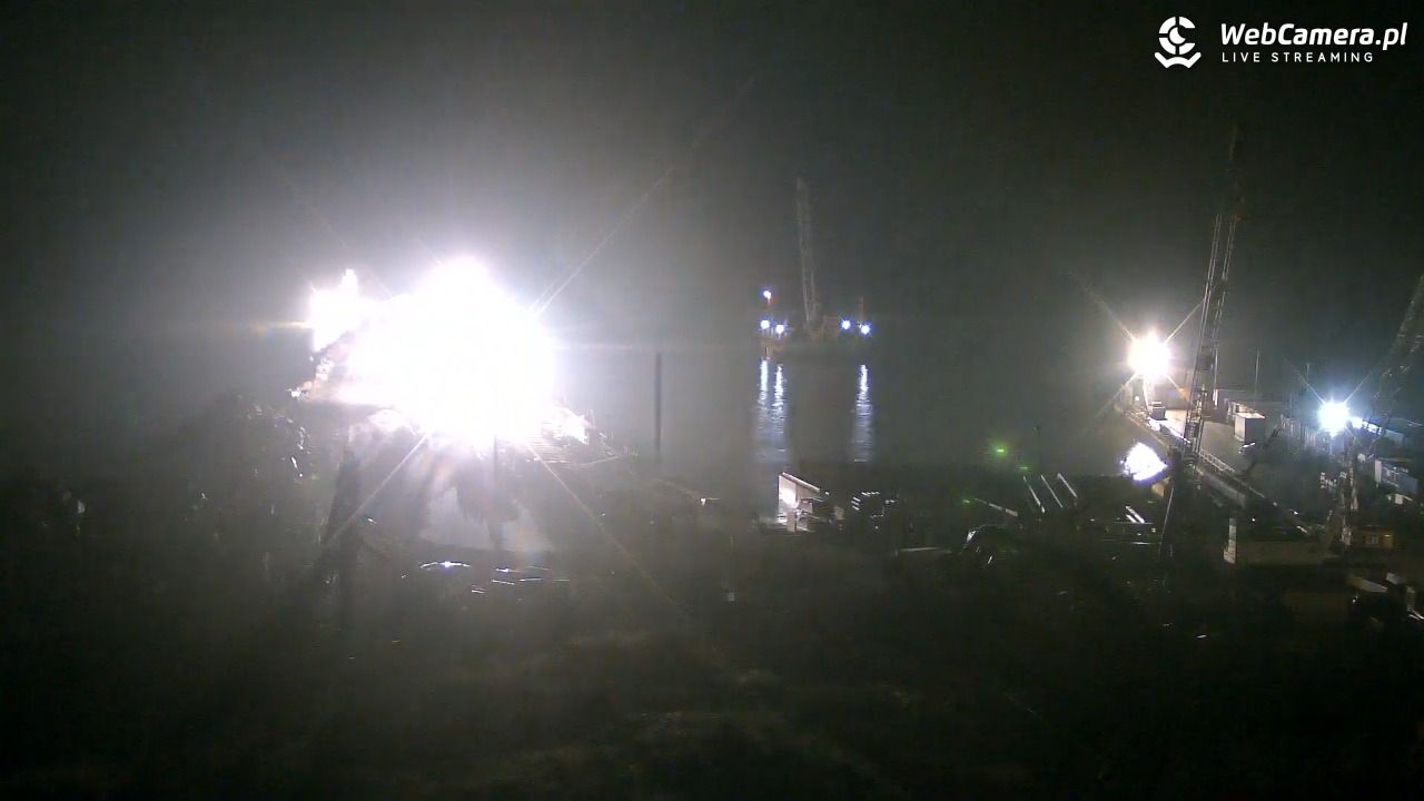 DARŁOWO - widok na plażę - 09 grudzień 2025, 18:58