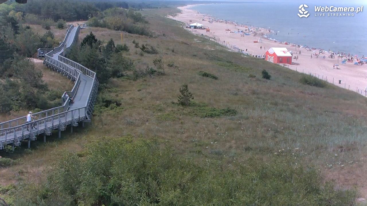 DARŁOWO - widok na plażę - 29 czerwiec 2026, 10:38