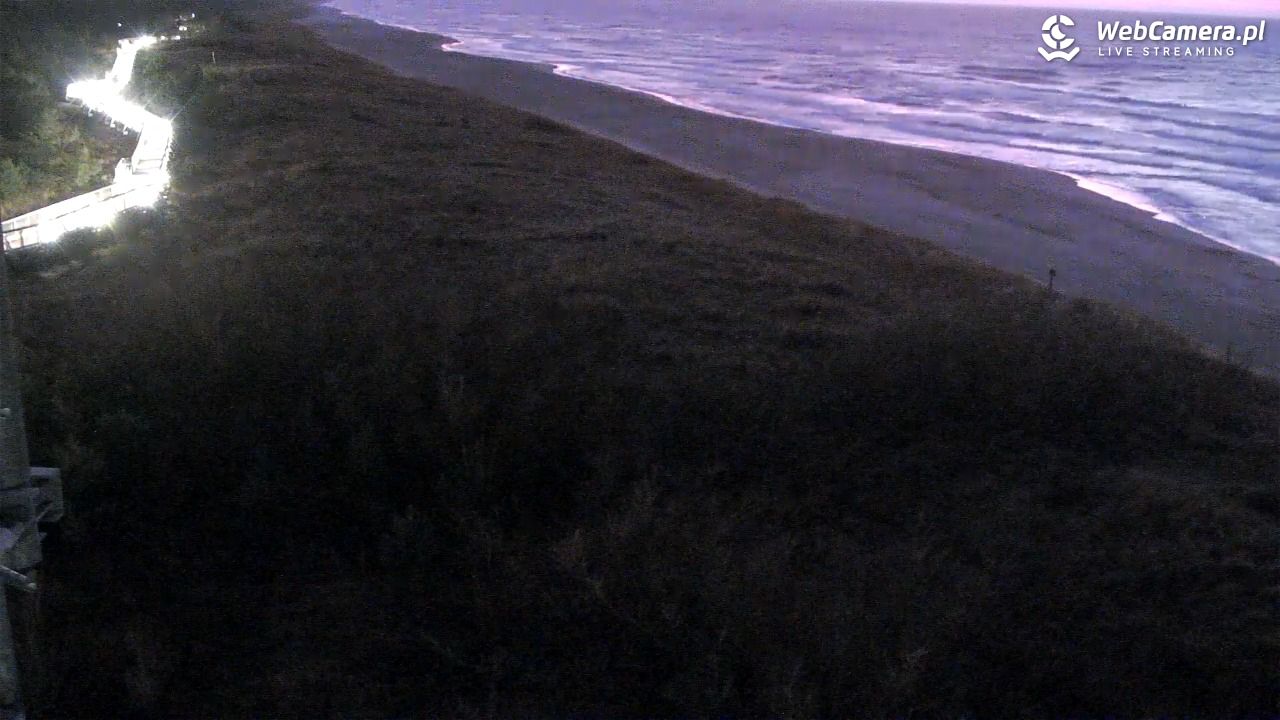 DARŁOWO - widok na plażę - 14 grudzień 2025, 16:31