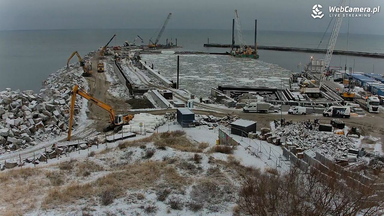 DARŁOWO - widok na plażę - 28 styczeń 2026, 13:48