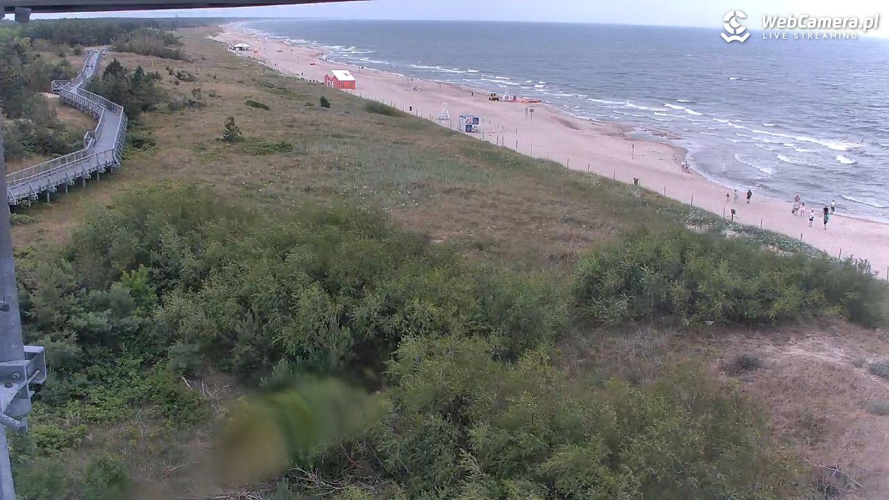 DARŁOWO - widok na plażę - 29 czerwiec 2026, 17:10