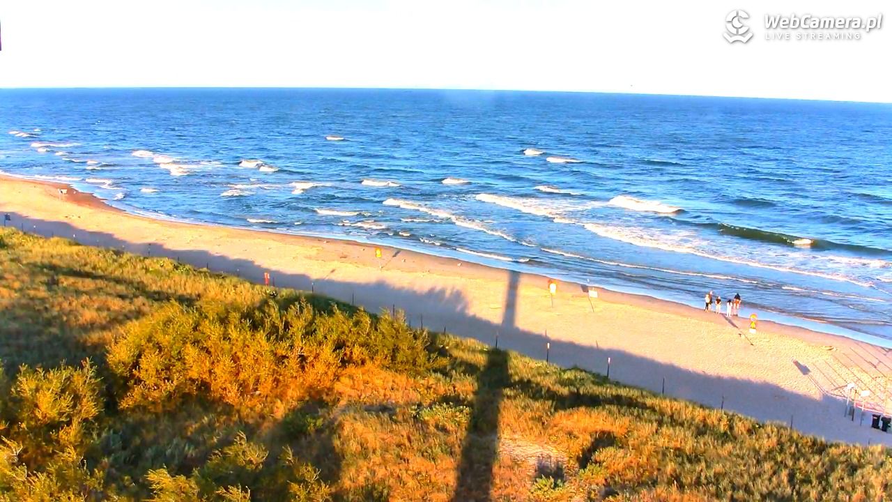 DARŁOWO - widok na plażę - 11 sierpień 2025, 06:42
