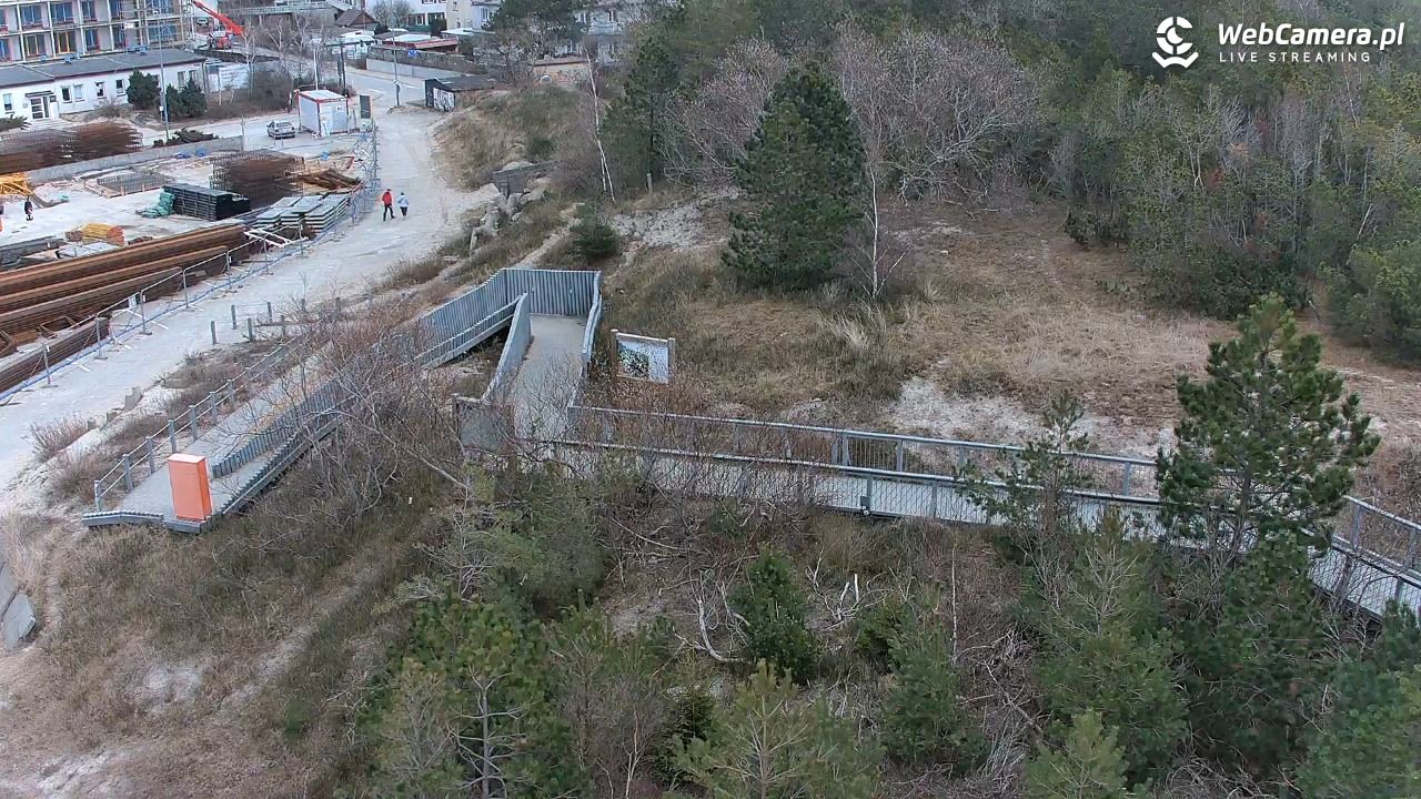 DARŁOWO - widok na plażę - 14 marzec 2026, 11:13