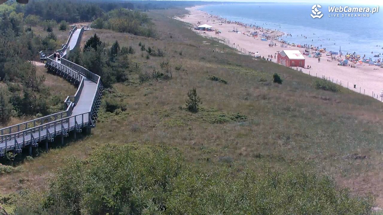 DARŁOWO - widok na plażę - 28 czerwiec 2026, 13:55