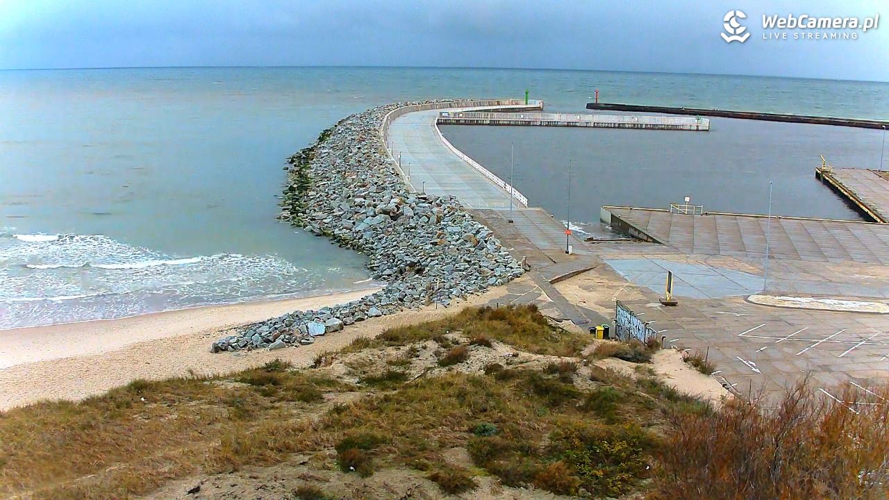 DARŁOWO - widok na plażę - 18 październik 2026, 06:03