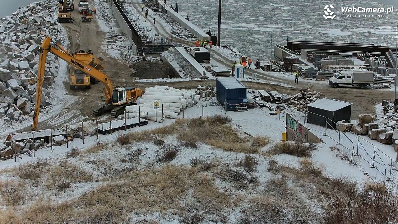 DARŁOWO - widok na plażę - 28 styczeń 2026, 13:51