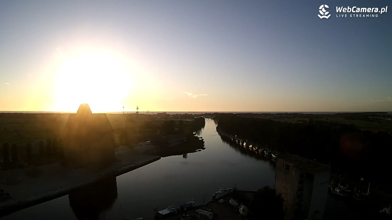 Darłowo - widok na port NOWOŚĆ - 30 czerwiec 2025, 20:45