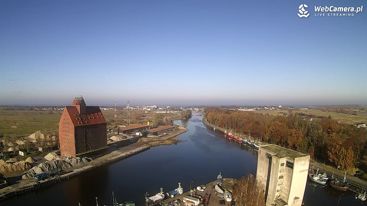 Darłowo - widok na port NOWOŚĆ - 08 listopad 2025, 10:29