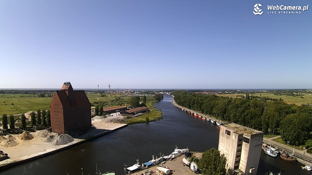 Darłowo - widok na port NOWOŚĆ - 29 czerwiec 2025, 15:28