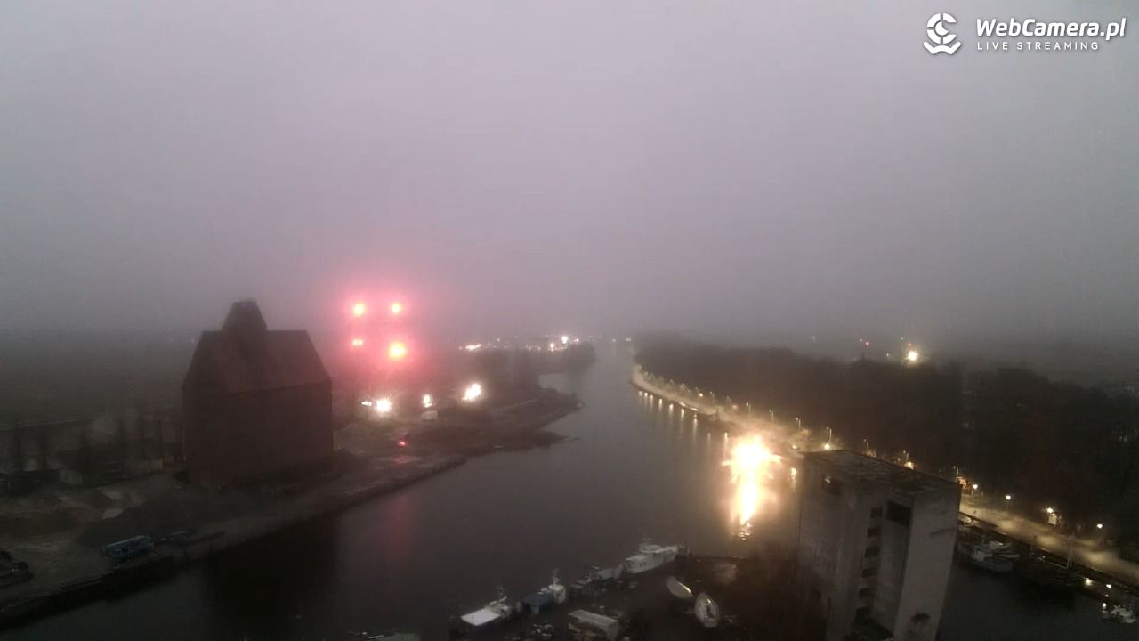 Darłowo - widok na port NOWOŚĆ - 10 listopad 2025, 06:51