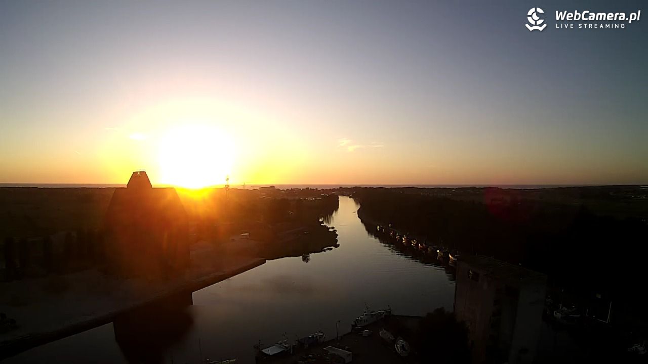 Darłowo - widok na port NOWOŚĆ - 30 czerwiec 2025, 21:17